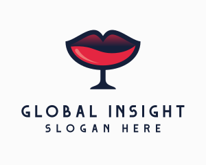 Lip Wine Glass Bar logo