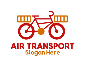 Bike Package Delivery logo design