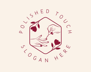 Floral Hand Manicure logo