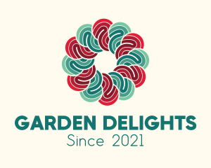 Garden Flower Therapy logo design