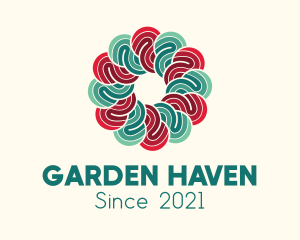 Garden Flower Therapy logo design