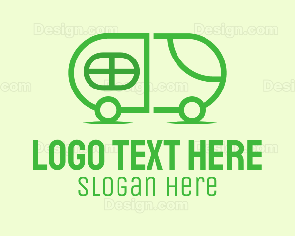 Green Capsule Van Logo