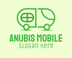 Green Capsule Van logo design