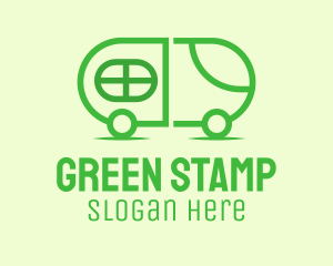 Green Capsule Van logo design