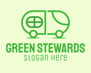 Green Capsule Van logo design