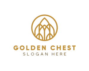 Luxurious Golden Architecture logo design