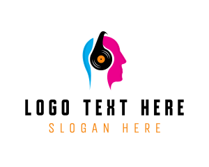 Music DJ Headphones logo