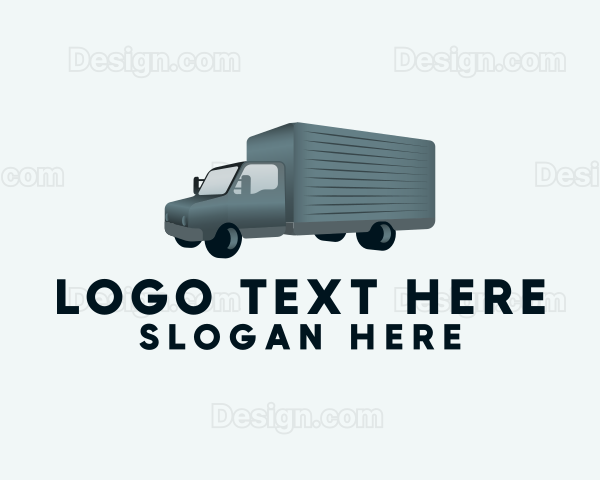 Cargo Truck Transport Logo