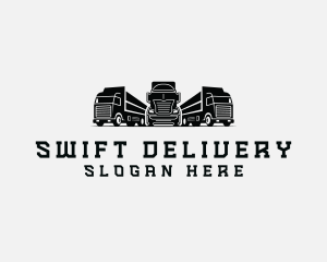 Trucking Delivery Logistics  logo design