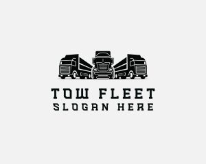 Trucking Delivery Logistics  logo design