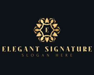 Elegant Mandala Ornament logo design