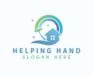 Clean Squeegee Housekeeping  Logo