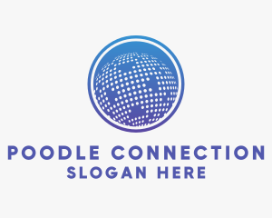 Connected World Dots  logo