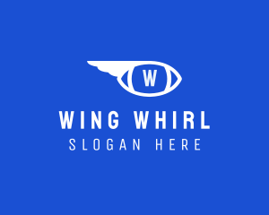 Sports Football Wing logo design