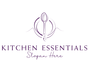 Kitchen Spoon Catering logo design