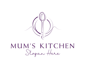 Kitchen Spoon Catering logo design