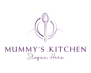 Kitchen Spoon Catering logo design