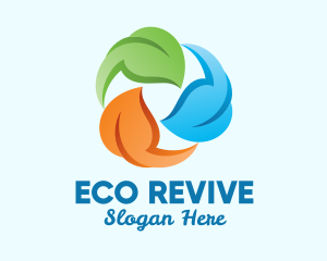 Reuse Recycle Environment logo design