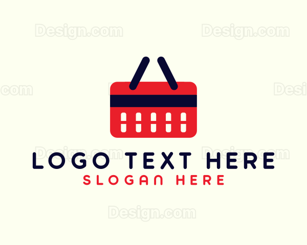 Shopping Credit Basket Logo