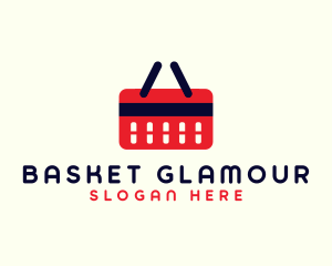 Shopping Credit Basket logo design