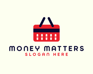 Shopping Credit Basket logo design