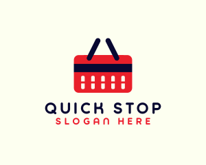 Shopping Credit Basket logo design