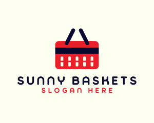 Shopping Credit Basket logo design