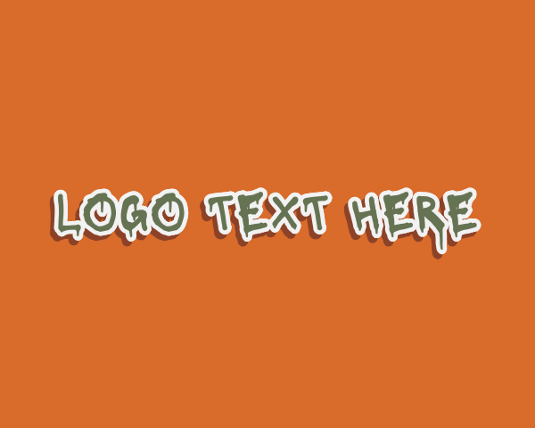 Font logo example 1