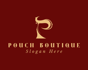 Elegant Letter P Boutique logo design