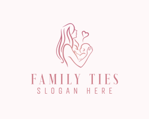 Mother Baby Pediatric logo design