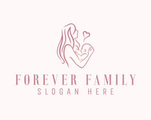 Mother Baby Pediatric logo design