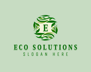 Sustainable Eco Gardening logo design