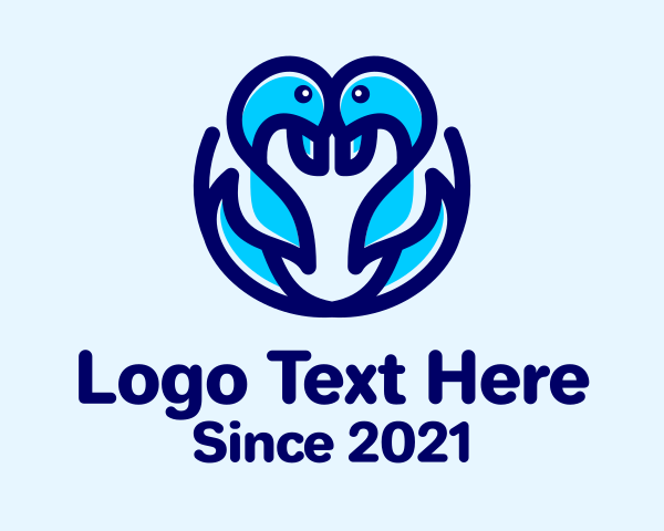 Symmetrical logo example 1