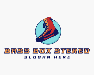 Sports Boxing Shoes logo design