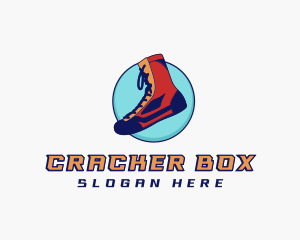 Sports Boxing Shoes logo design