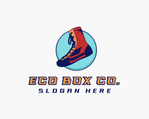 Sports Boxing Shoes logo design