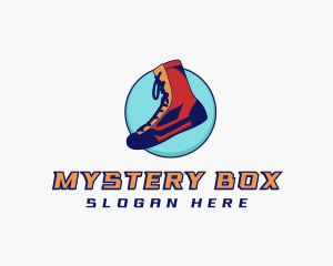 Sports Boxing Shoes logo design