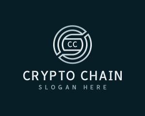 Currency Advisory Crypto logo design