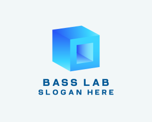 Artificial Intelligence Cube Laboratory logo design