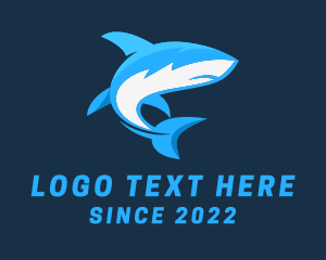 Aquatic Marine Shark  logo