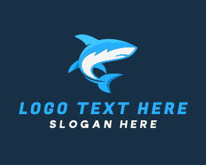 Aquatic Marine Shark  logo