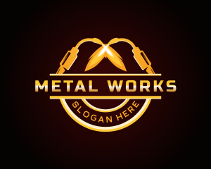 Welding Metal Fabrication logo design