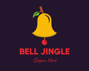 Cherry Fruit Bell logo design