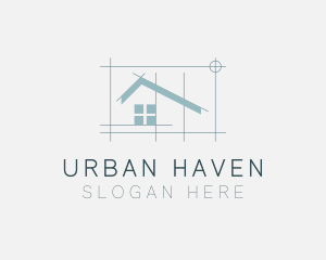 Urban Architecture House logo design