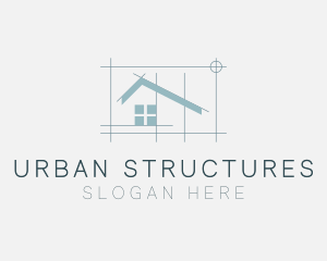 Urban Architecture House logo design