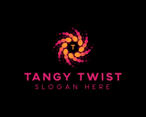 Twist Circles Swirl logo design