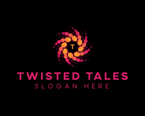 Twist Circles Swirl logo design