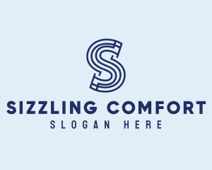 Maze Letter S logo