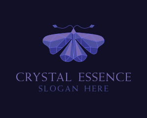  Elegant Geometric Butterfly logo design