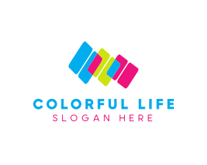 Colorful Generic Blocks logo design